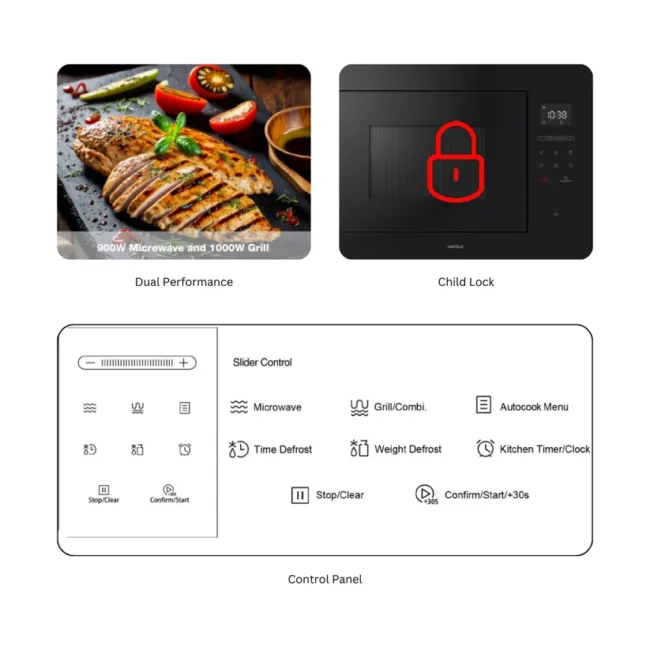 Hafele Built-In Microwave ENZO - Image 2