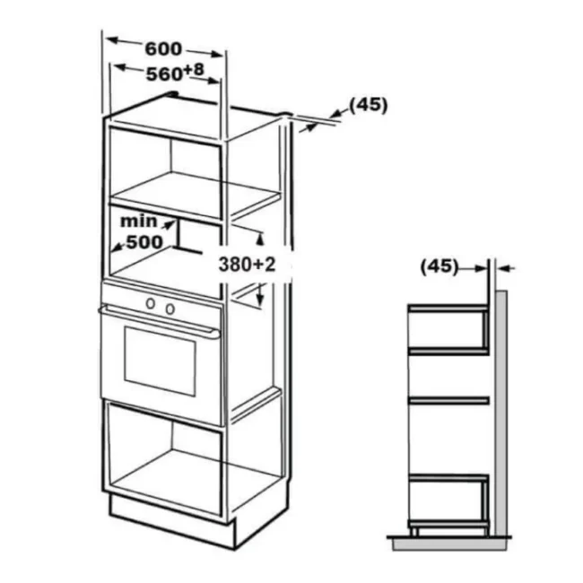 Hafele Built-In Microwave AIDA 28 - Image 2