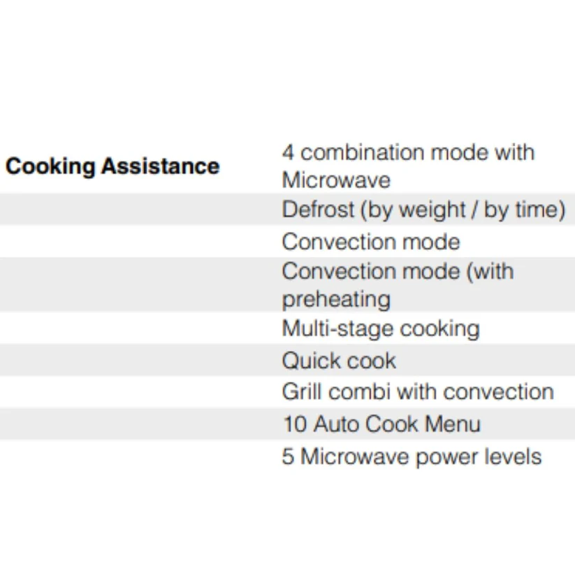 Hafele Built-In Microwave J34 MWO PLUS - Image 3