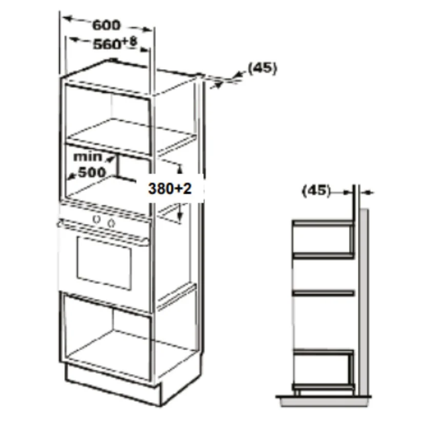 Hafele Built-In Microwave J34 MWO PLUS - Image 2