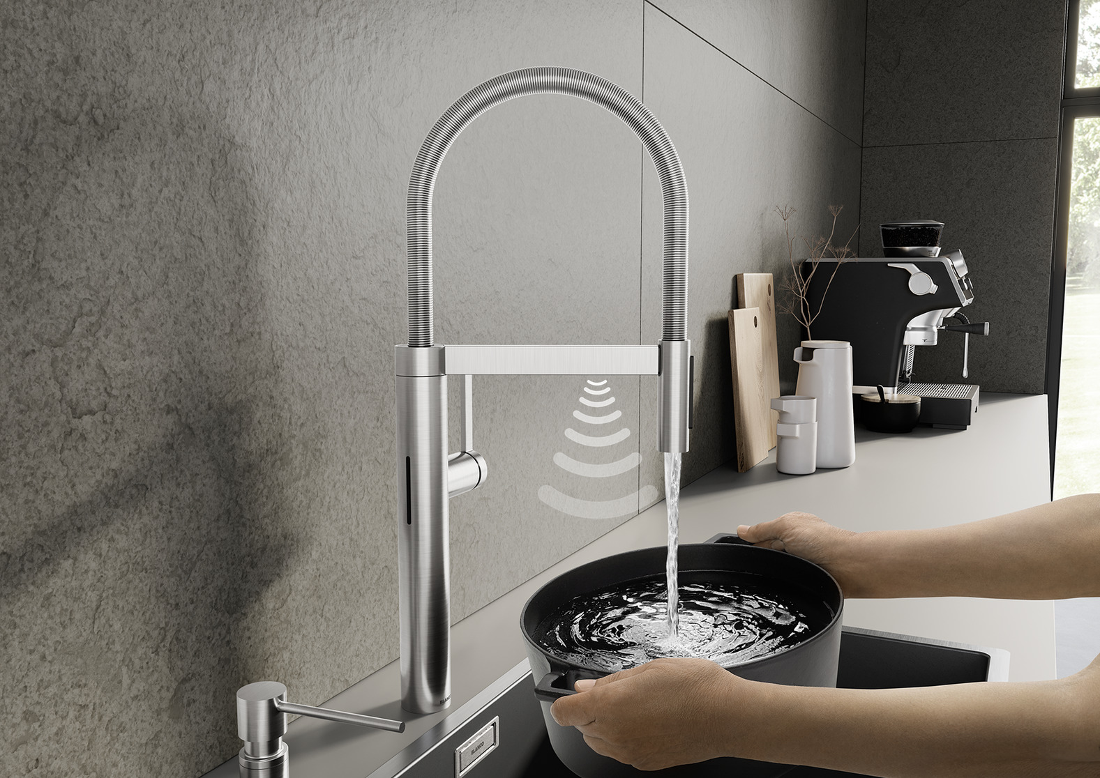 Blanco CULINA S II Sensor Kitchen Faucet